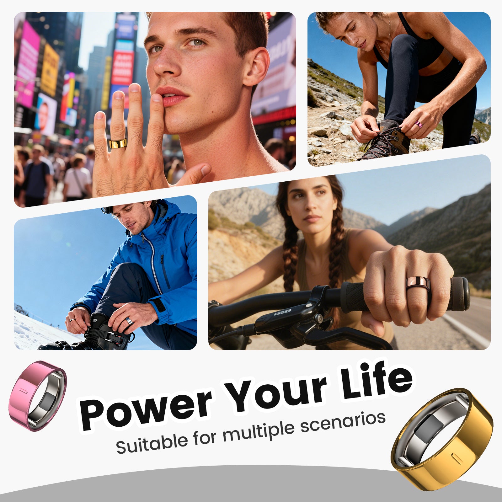 Gold/Silver Oura Ring Cover