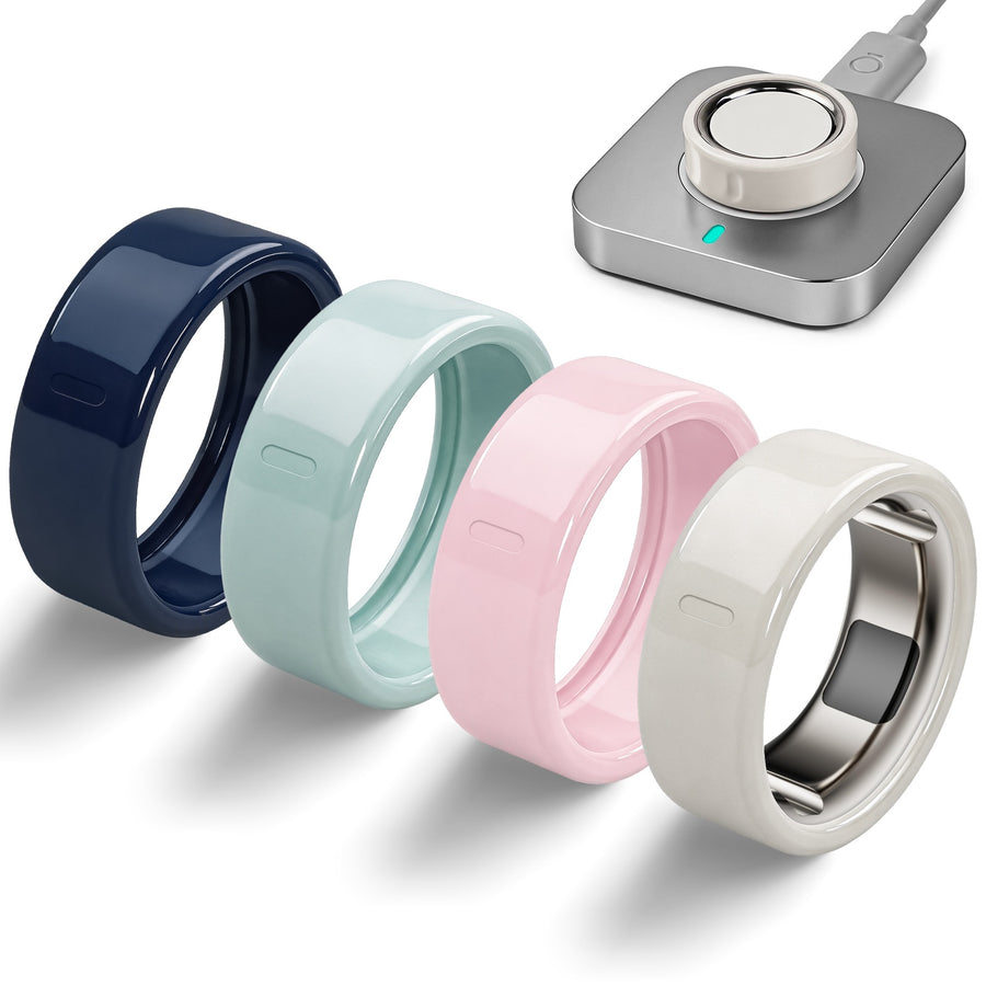 Oura Ring 4 Ceramic-Color TPU Cover - 0.6mm, Also Fits Gen 3 (Not Ring 4 Ceramic)