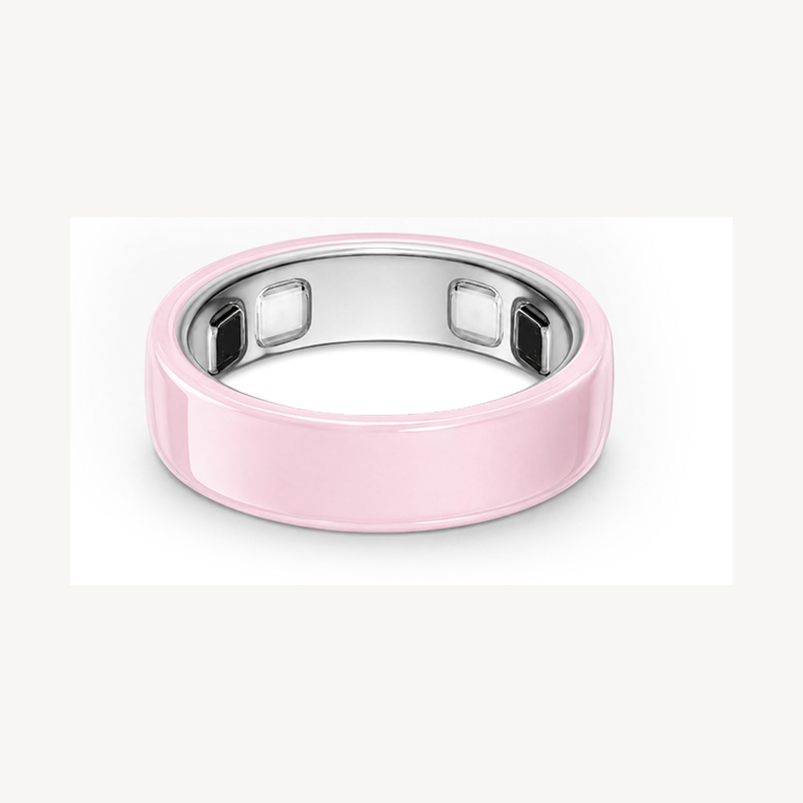Petal ceramic-color TPU cover for Oura Ring 5, one cover