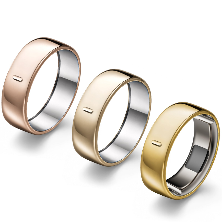 Oura Ring 5 Metallic TPU Cover - 0.5mm Protector, 3 Pack