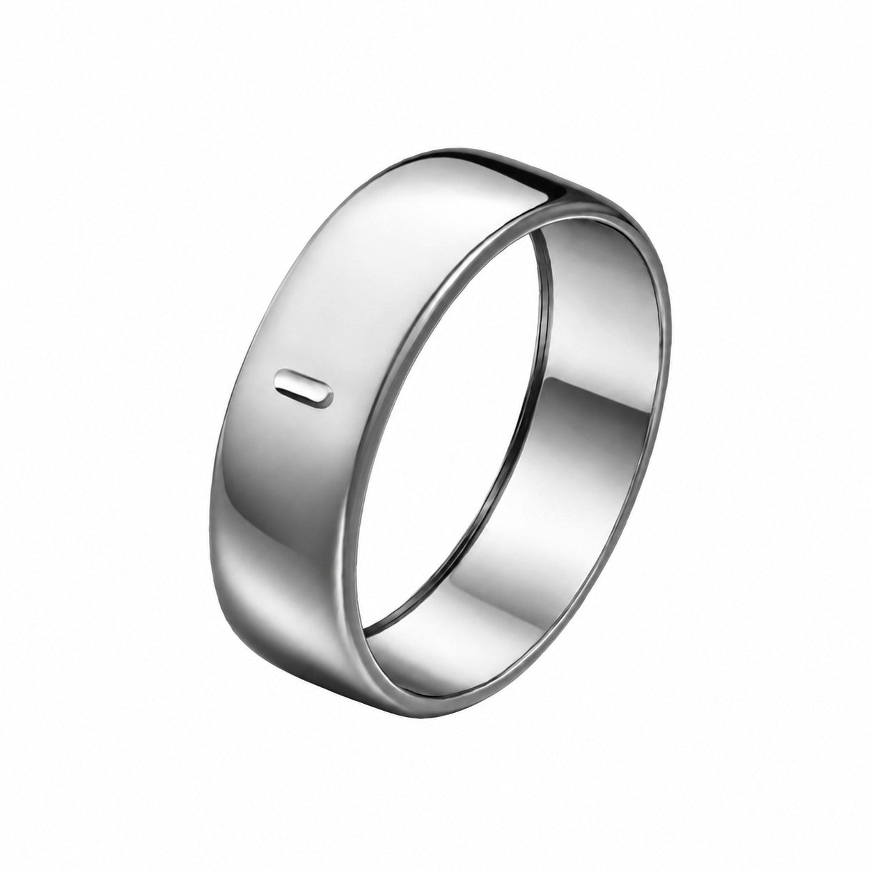 Silver metallic TPU single cover for Oura Ring 5
