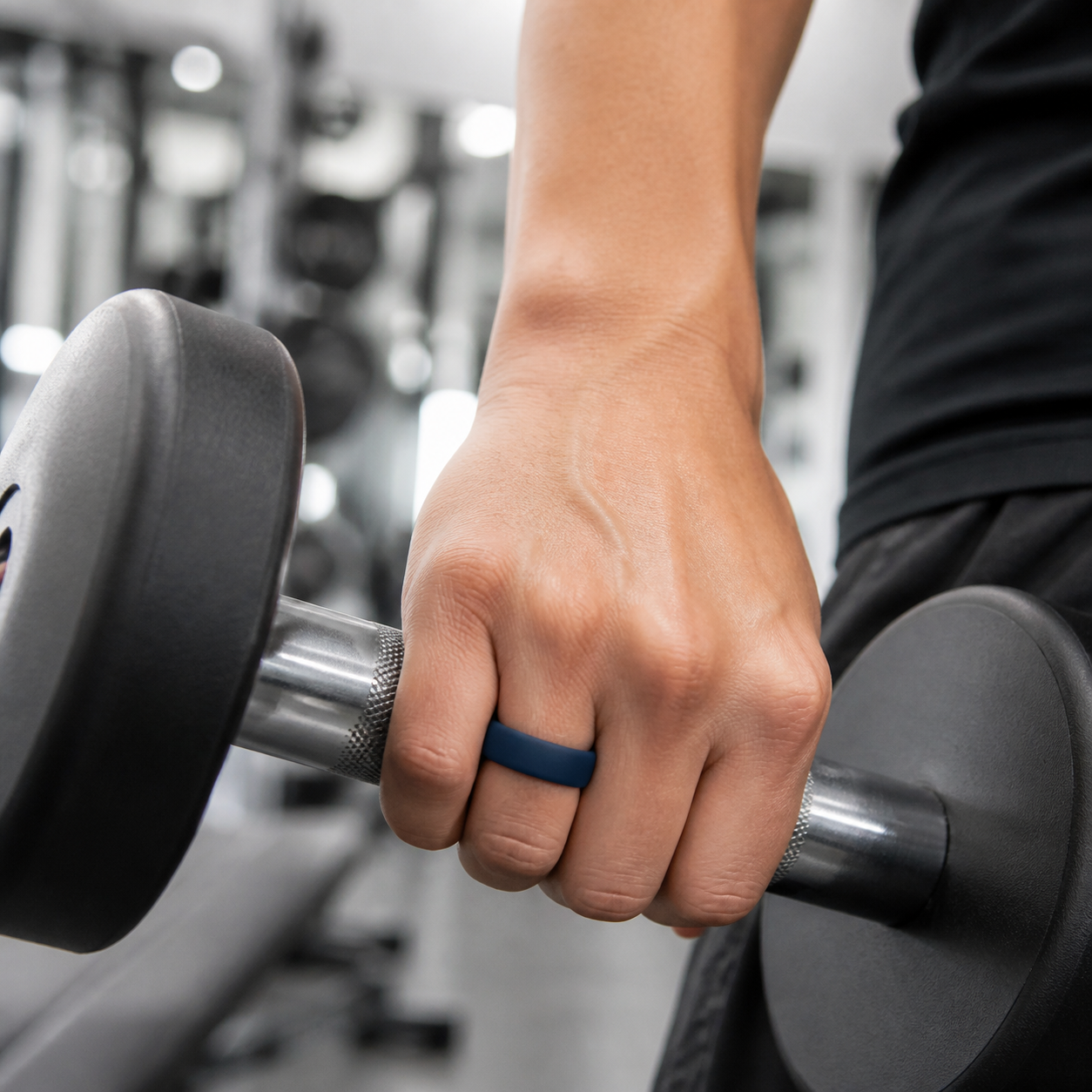 Silicone Oura Ring cover protection during workouts